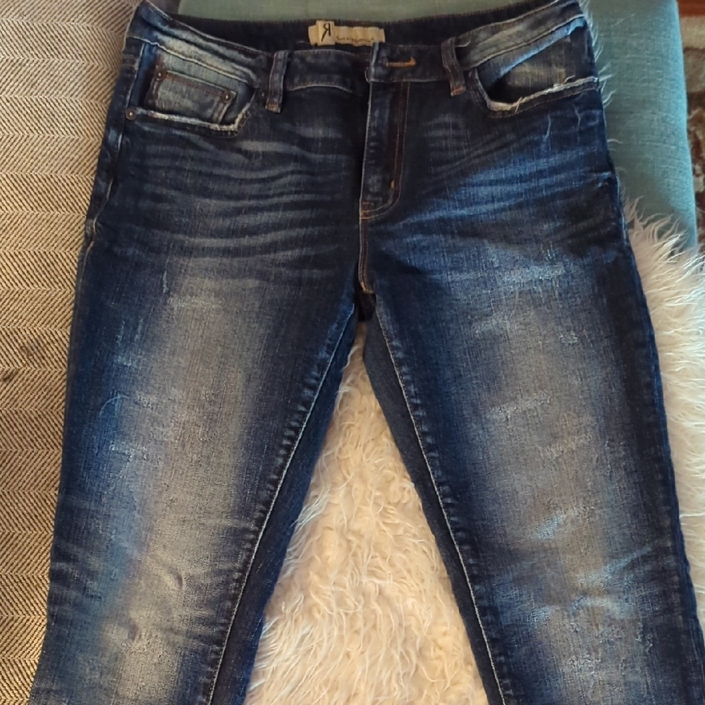 Rock Revival Dark Blue Skinny Jeans